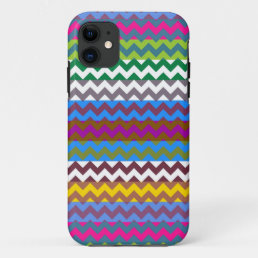 Aztec Chevron Zigzag Stripe Pattern 6 iPhone 11 Case