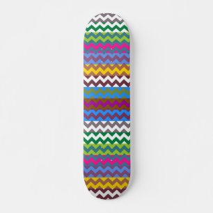 Aztec Chevron Zigzag Stripe Pattern 7 Skateboard Deck