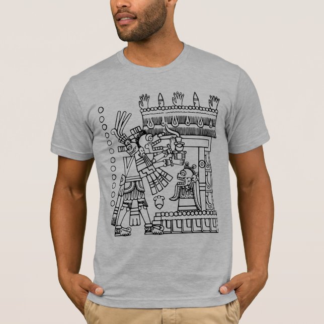 Aztec Codex  from the borgia group T-Shirt (Front)