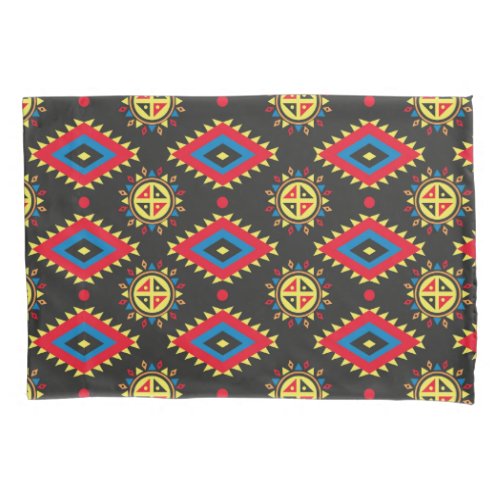 Aztec colorful and unique pattern pillow case