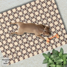 Aztec Cross Pattern Boho Southwest Design Pet 