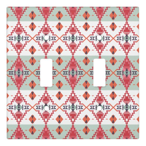 Aztec Cultural Native Tribal Pattern Light Switch Cover