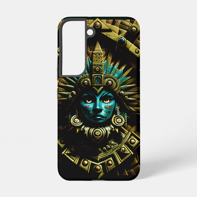 Aztec Design Pattern Two Samsung Galaxy Case (Back)