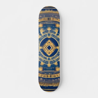 Aztec Design Skateboard