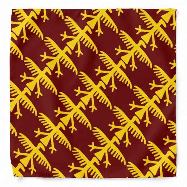 Aztec Eagle Bandana (Front)