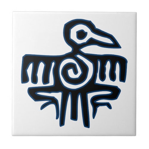 Aztec Eagle Tile