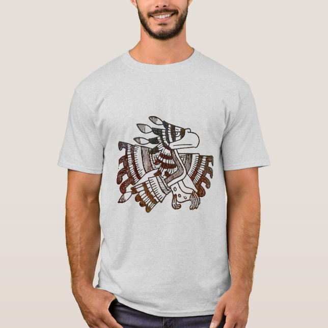 AZTEC Eagle Traditional T-Shirt (Front)