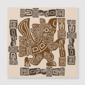 Aztec Eagle Warrior Tribal Ancient Art (Front)