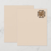 Aztec Eagle Warrior Tribal Ancient Art (Front/Back)