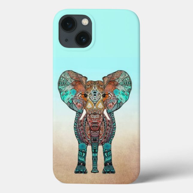 Aztec Elephant Case-Mate iPhone Case (Back)