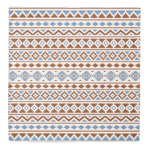 Aztec Essence II Ptn Blue Rust Cream Duvet Cover