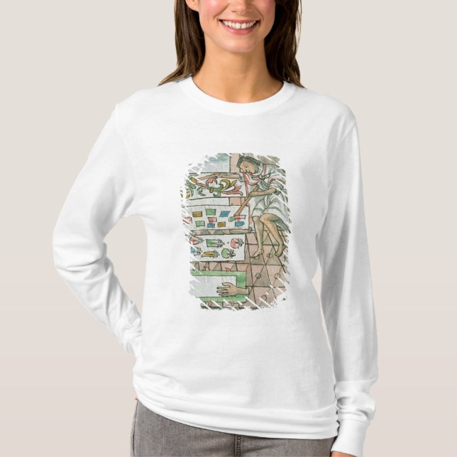Aztec feather artisan T-Shirt (Front)