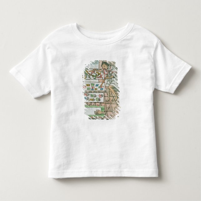 Aztec feather artisan toddler t-shirt (Front)