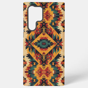 Aztec Geometric Art Samsung Galaxy S22 Ultra Case