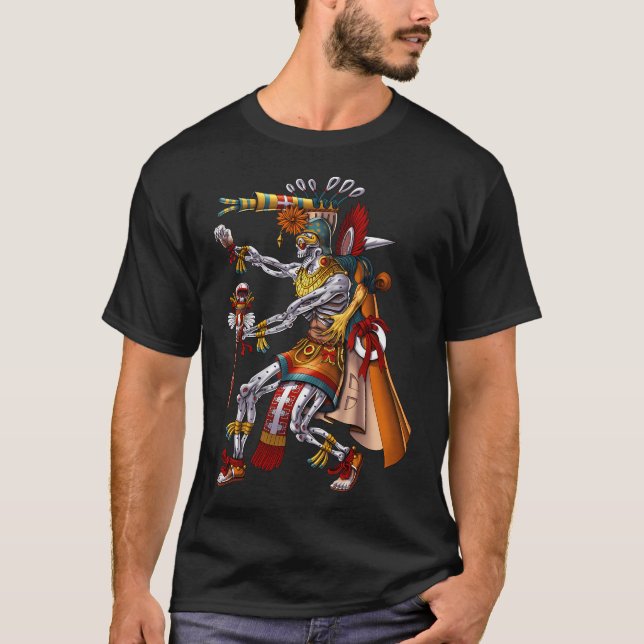 Aztec God Mictlantecuhtli T-Shirt (Front)