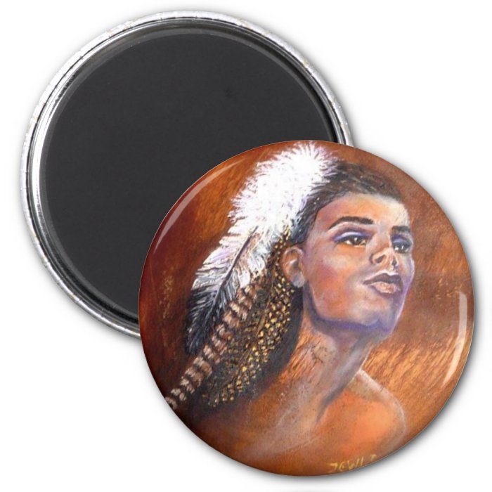 Aztec Goddess Magnet