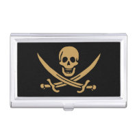 Aztec Gold Skull & Cutlass Pirate Calico Jack
