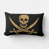 Aztec Gold Skull & Cutlass Pirate Calico Jack