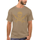 Aztec Gold Skull & Cutlass Pirate Calico Jack