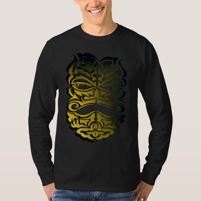 Aztec Gold Skull T-Shirt (Front)