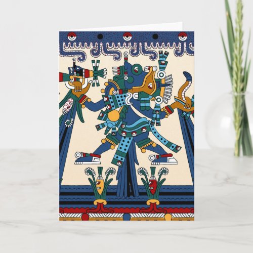 Aztec Greetings Card