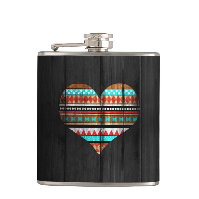 Aztec heart flask (Front)