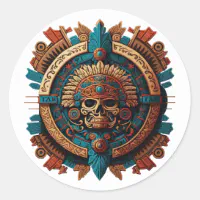 Aztec Tribal Symbol' Sticker