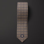 Aztec-Inspired Slate Gray and Sand Pattern Neck Tie<br><div class="desc">This Aztec-Inspired Slate Gray and Sand Pattern men's tie features earthen gray and brown tones ideal for a man who loves subtle colors. Add personalization with a monogram. You can alter the monogram type font, or remove it, using Zazzle's online designer. Check out our matching socks featuring the same Aztec-Inspired...</div>
