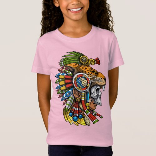 Aztec Jaguar Mask T_Shirt