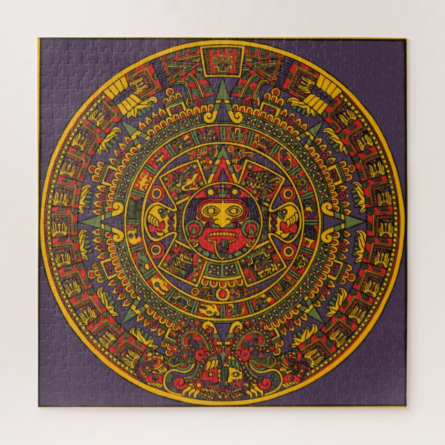 Aztec Jigsaw Puzzle (Vertical)