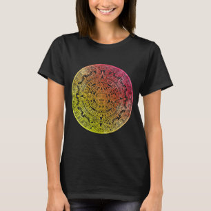 Aztec Mayas Aztec Calendar Mexico History T-Shirt