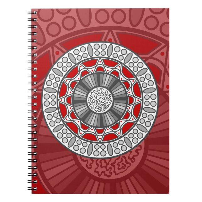 Aztec Meets Alien Notebook (Front)