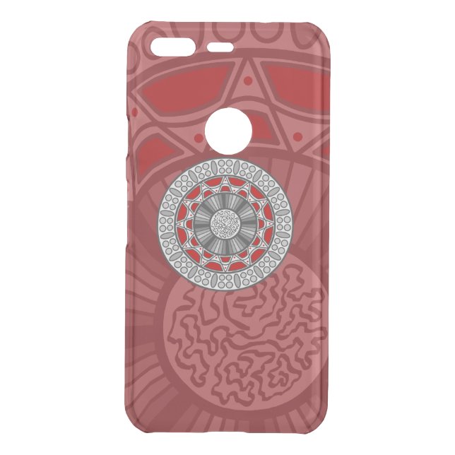 Aztec Meets Alien Uncommon Phone Case (Back)