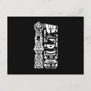 Aztec Mexican Native Culture Maya Inca Native Gift Postcard