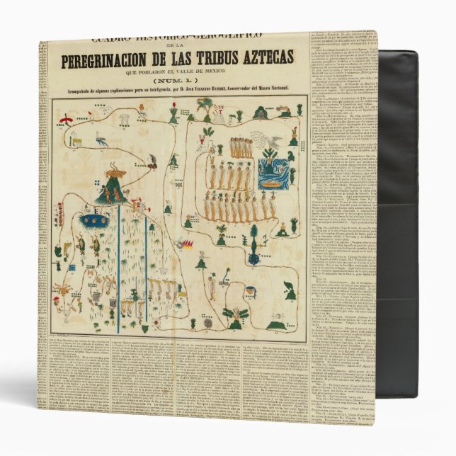 Aztec Mexico Valley 2 Binder (Front/Inside)