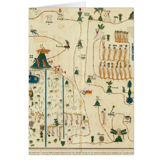 Aztec Mexico Valley 2 Cards (Front)