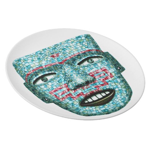 Aztec Mosaic Mask Plate (Right Side)