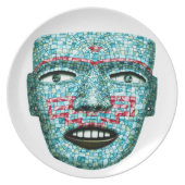 Aztec Mosaic Mask Plate (Front)