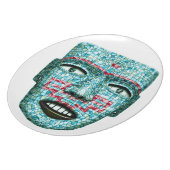 Aztec Mosaic Mask Plate (Left Side)