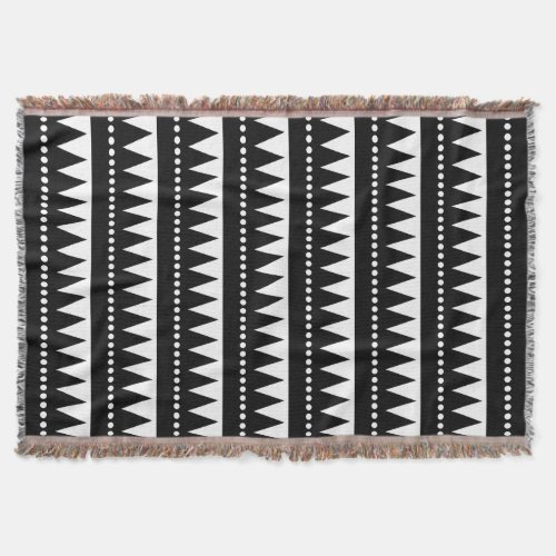 Aztec Mountains Throw Blanket