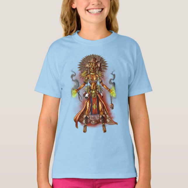 Aztec Mythology God Managua T-Shirt (Front)