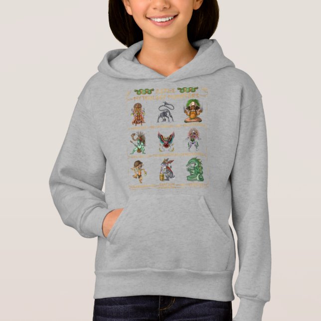 Aztec Mythology Monsters Hoodie (Front)