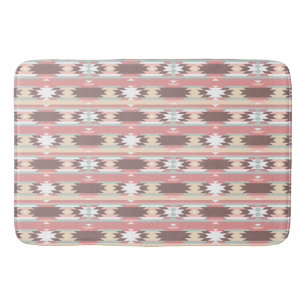 Aztec Native American Design Bath Mat