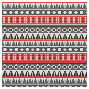 Aztec native pattern fabric