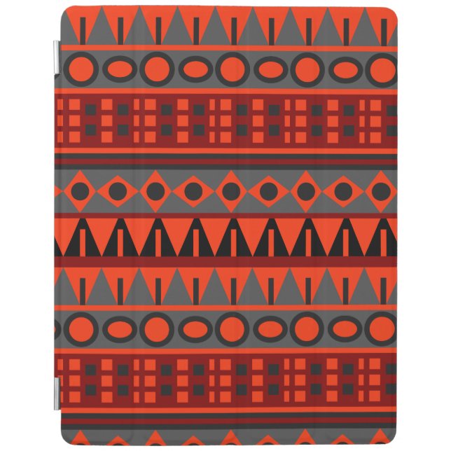 Aztec native pattern iPad smart cover (Front)
