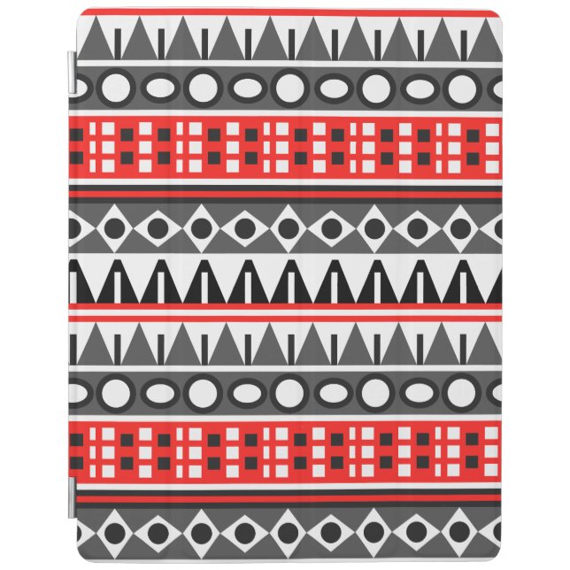 Aztec native pattern iPad smart cover (Front)