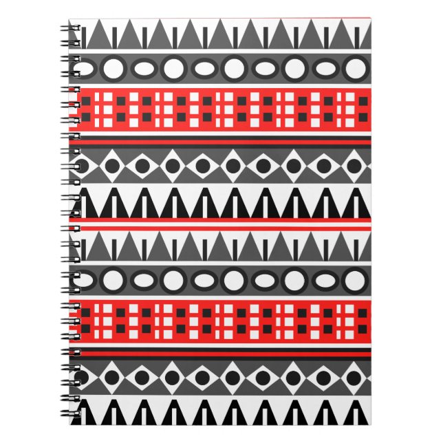Aztec native pattern notebook (Front)