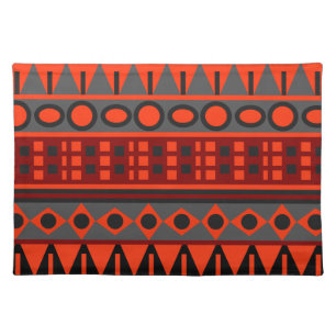 Aztec native pattern placemat