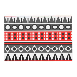 Aztec native pattern placemat