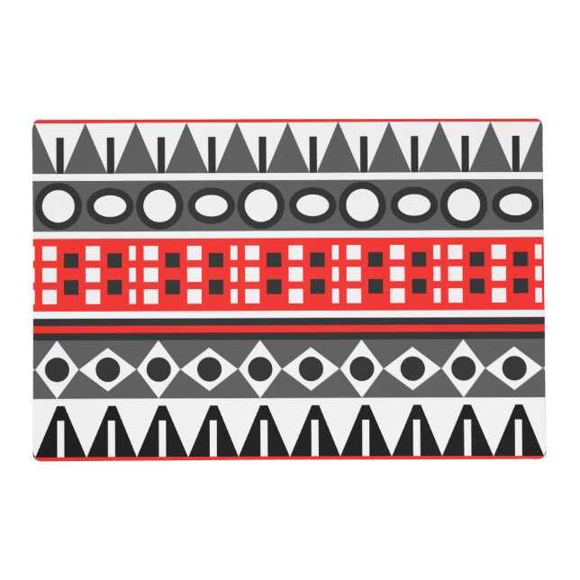 Aztec native pattern placemat (Front)